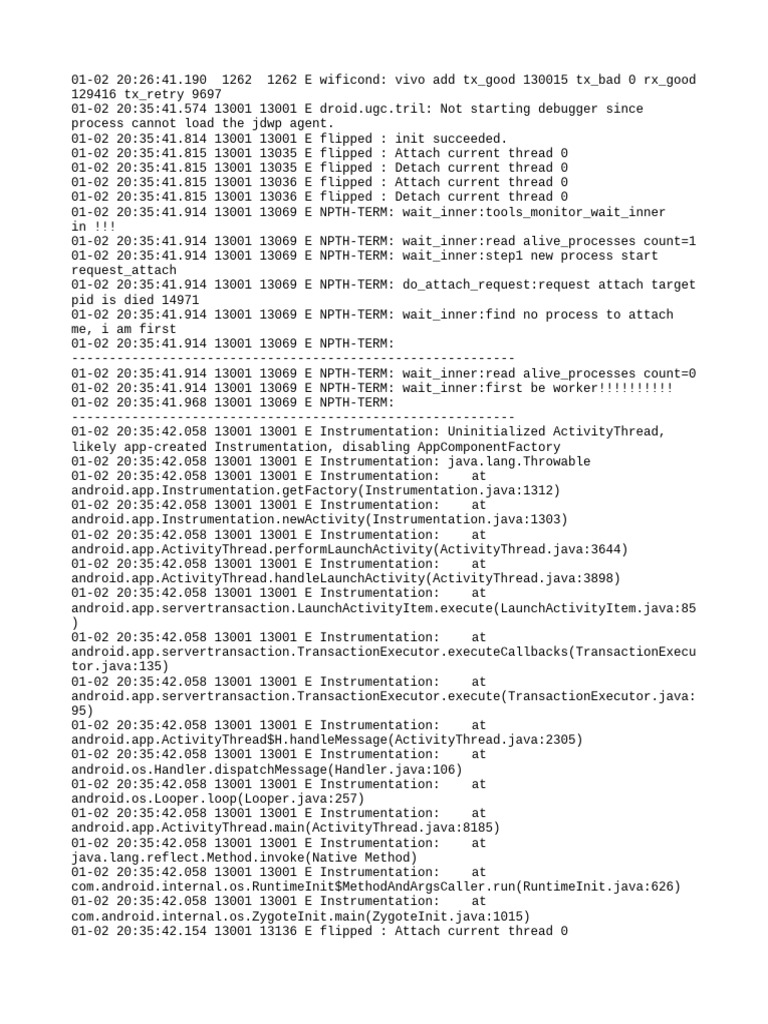 Log | PDF | Software Engineering | Computer Programming