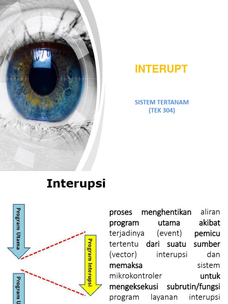 Memahami Interupsi pada Mikrokontroler | PDF