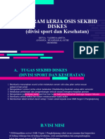 Program Kerja Osis Sekbid Diskes