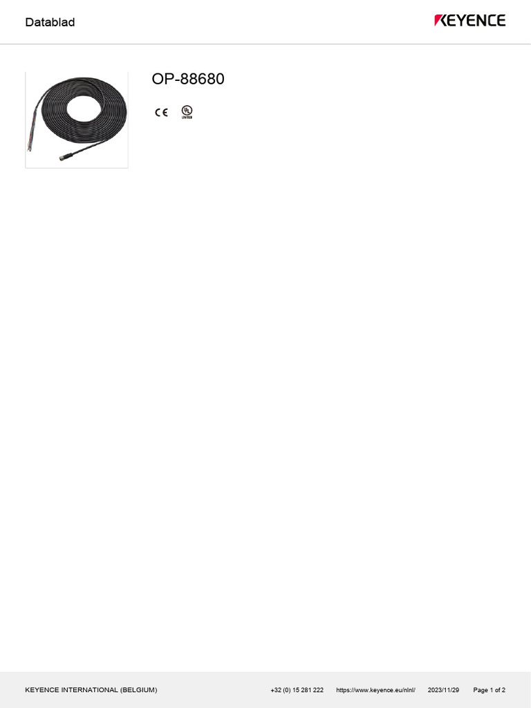 OP-88680_Datasheet | PDF