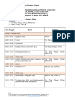 Jadwal - Kelas A - STIKes Panca Bhakti Bandar Lampung - 11-14 Januari 2024