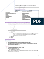 Chromosomale Numerieke Afwijkingen-Autosomen