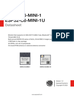 Esp32 c6 Mini 1 Mini 1u Datasheet en