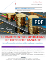 Le Traitement Des Operations de Tresorerie Bancaire 1656690390