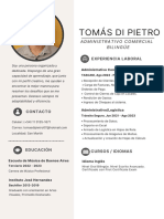 CV - Tomás Di Pietro
