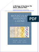 Molecular Biology of The Gene 7th Edition Ebook PDF