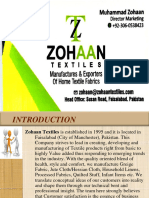 Zohann Textiles Catalog