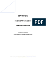 Sinotruk: Hw20716 Transmission Spare Parts Catalog