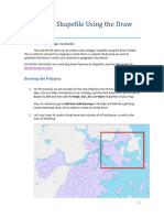 Creating A Shapefile Using The Draw Tools