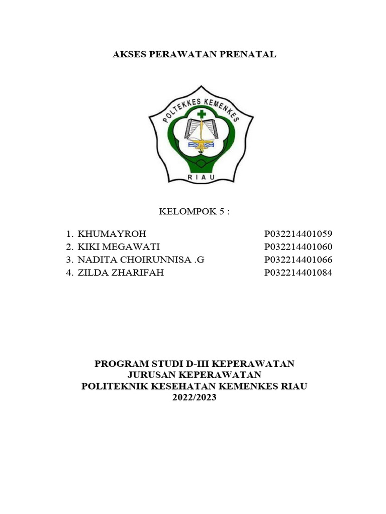 Kelompok 5 Keperawatan Maternitas | PDF | Sains & Matematika
