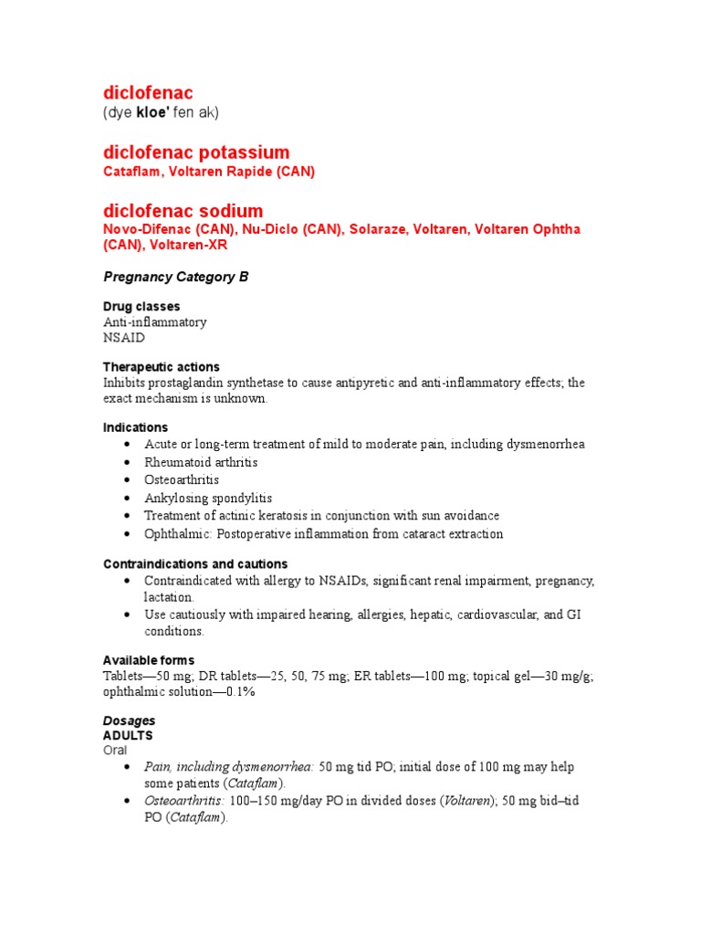 Voltaren 30mg er