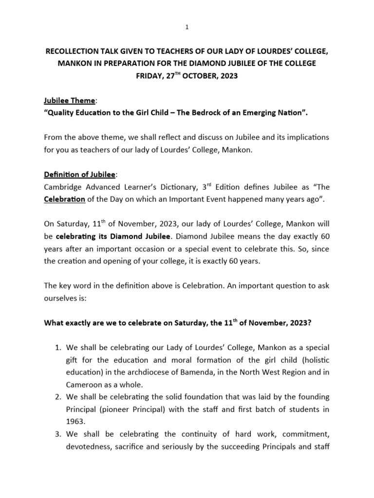 Recollection lourdes college download free pdf gratitude