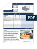 Calculadora de Costo de Recetas