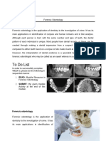 Forensic Odontology