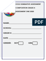 Grade 4 - Composition Assessment