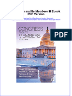 Congress and Its Members Ebook PDF Version