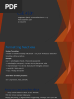 Functions of C++