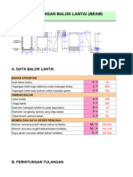 Hitung Analisis Balok