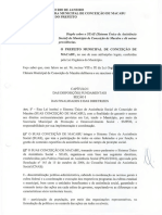 LEI #1486.2017 Dispõe Sobre o SUAS (Sistema Único de Assistência Social) Do Município.