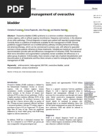 Overactive Bladder Assessment Tool | PDF | Urinary Incontinence ...