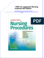 Etextbook PDF For Lippincott Nursing Procedures 8th Edition
