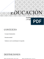 La Educación Como Recurso