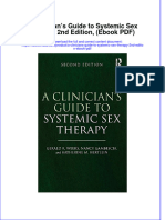 A Clinicians Guide To Systemic Sex Therapy 2nd Edition Ebook PDF