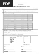 Aissce Practicals