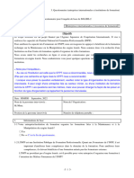 Resource Survey (International Companies and Training Institutions) - FR