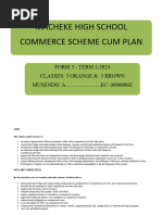 Commerce Scheme Form 3