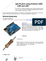 Smart Street Light Project Using Arduino UNO