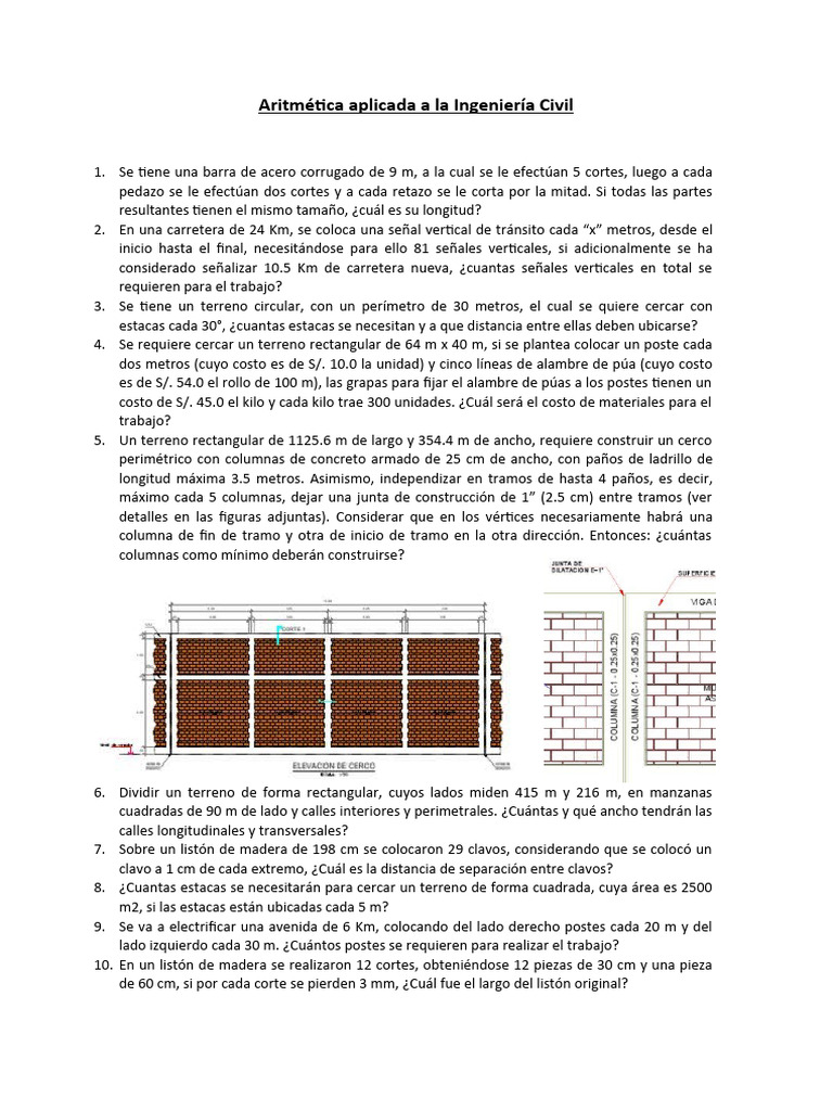Cálculos de Terreno Rectangular en Ingeniería | PDF