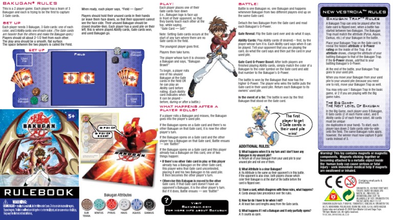 bakugan rule
