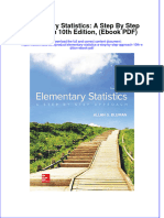 Elementary Statistics A Step by Step Approach 10th Edition Ebook PDF
