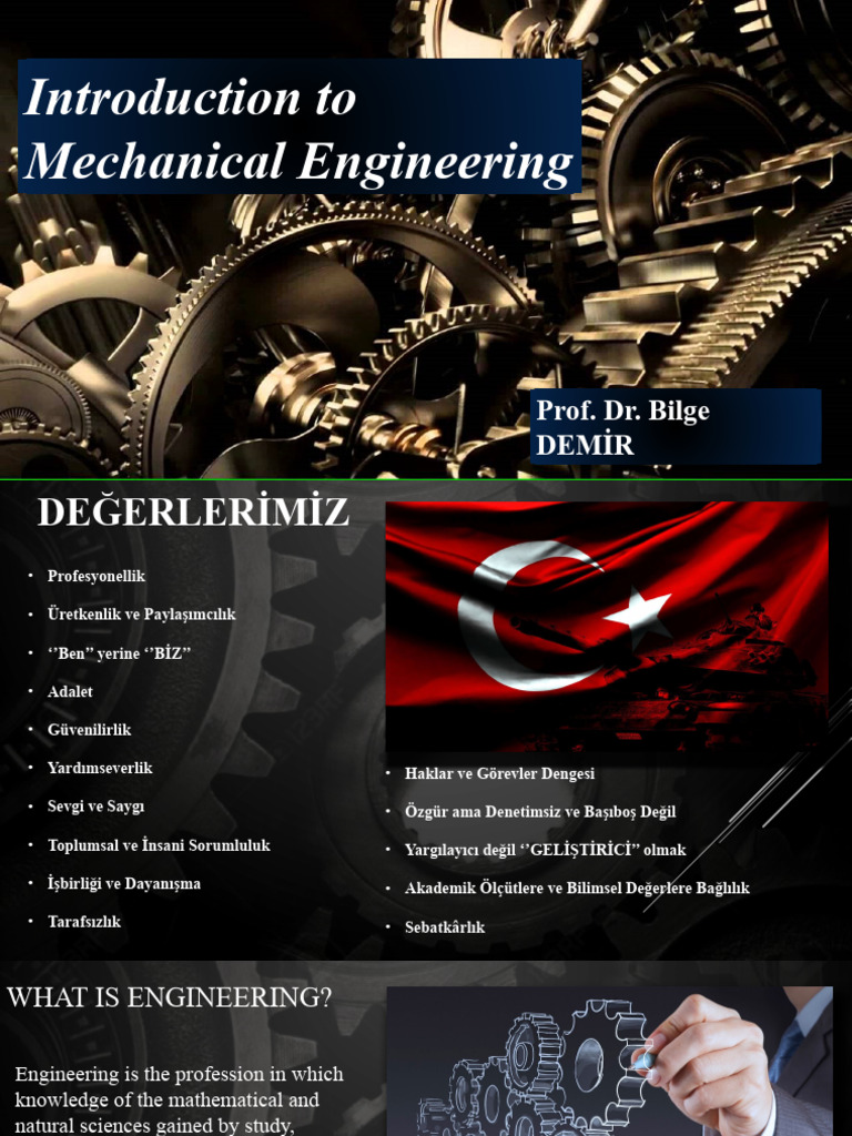 Introduction to Mechanical Engineering | PDF | Engineering | Mechanical ...