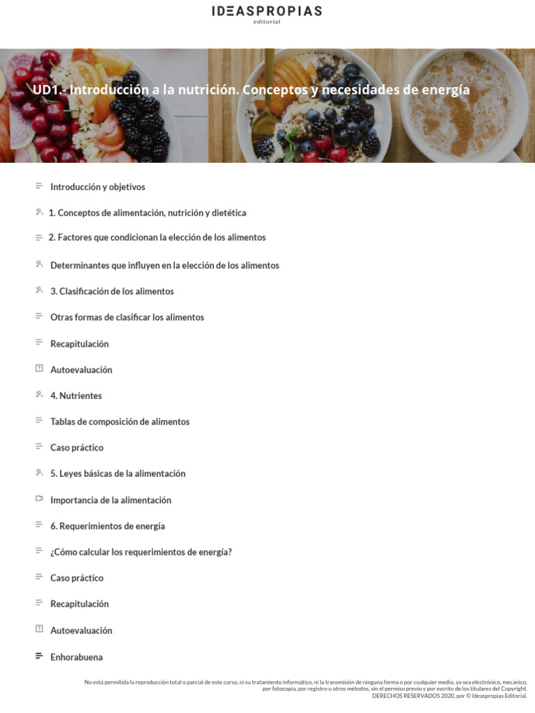 Manual Nutricion y Dietetica 1 | PDF | Carne | Alimentos