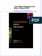 Contemporary Music Education 4th Edition Ebook PDF