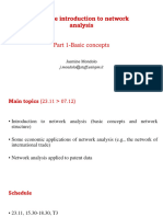 1 Introduction To Network Analysis-Network Basics - Jasmine Mondolo