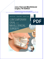 Contemporary Oral and Maxillofacial Surgery 7th Edition