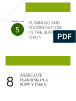 SCM Lecture 5 Planning and Coordination in The Supply Chain - Sheets