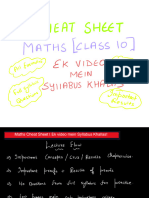 Class 10 Maths Cheat Sheet Final pdf-1