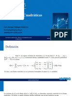 Formas Cuadraticas