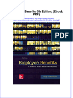Employee Benefits 6th Edition Ebook PDF