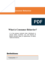 Day 2 Consumer Behaviour