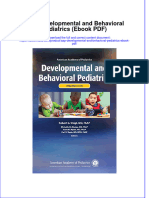 Aap Developmental and Behavioral Pediatrics Ebook PDF