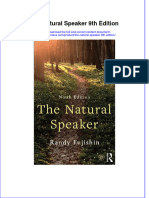 The Natural Speaker 9th Edition