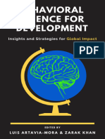 Behavioral Science For Development