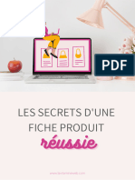 4 - Les Secrets D'une Fiche Produit Réussie - Sylvaine