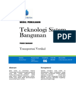 Modul TSB - 06 Transportasi Vertikal