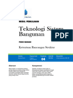 Modul TSB - 04 Ketentua Rancagan Struktur